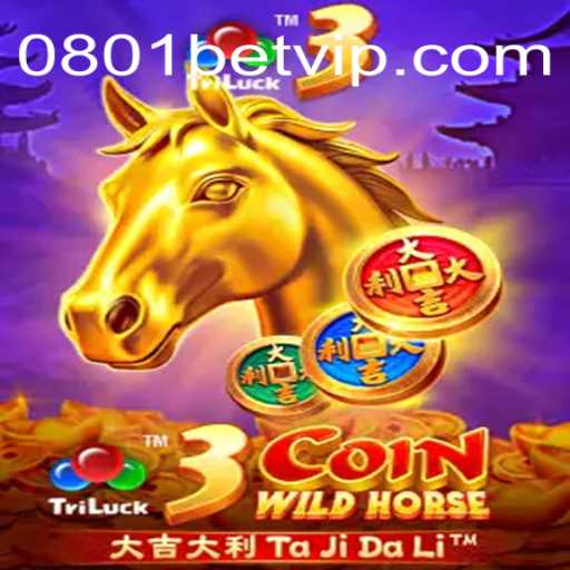 3CoinWildHorse: Descubra as Emoções do Novo Jogo com 0801bet